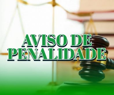 AVISO DE PENALIDADE
